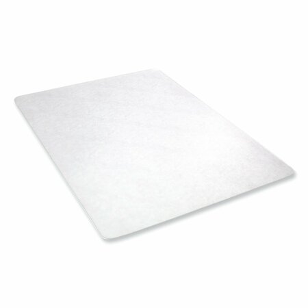 DEFLECTO EconoMat All Day Use Chair Mat for Hard Floors, 45 x 53, Rect, Clear CM2E242